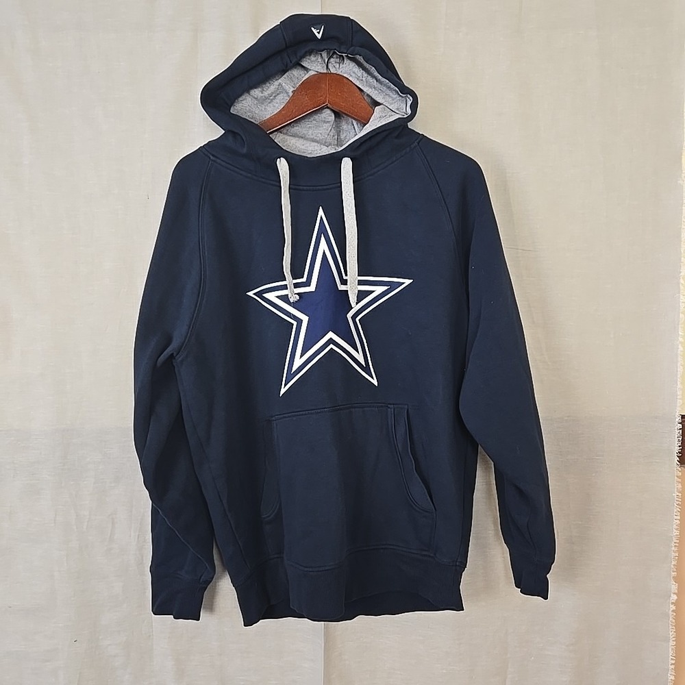 Dallas Cowboys Hoodie‎ Pullover Sweatshirt Antigua Fan Apparel Adult Size Medium
